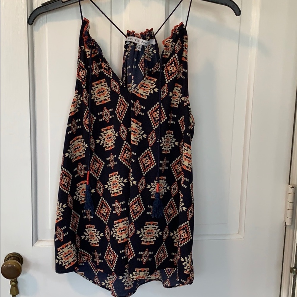 Collective Concepts halter blouse